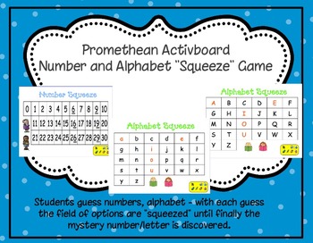 Preview of Activboard: Number and Alphabet FREEBIE (Common Core Connection)