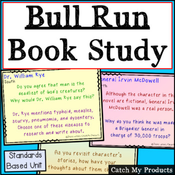 Preview of Bull Run Novel Study for PROMETHEAN Board Use