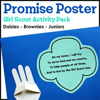 Preview of Promise Poster - Girl Scout Activity Pack
