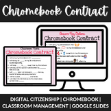 Promote Digital Citizenship with Chromebook Contracts *Edi