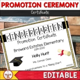 Promotion Ceremony Certificates | End of the Year Certificates