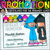 Editable Promotion Certificate | End of the Year Award