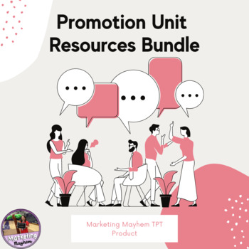 Preview of Promotion Unit Resources Bundle (Marketing and Business Class)