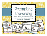 Prompting Hierarchy- Flip book Manual Special Ed Professionals