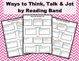 Prompts for Thinking, Talking and Jotting by Reading Band