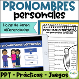 Pronombres personales - Pronouns in Spanish
