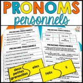 Pronoms personnels - Sujet du verbe - French Personal Pron