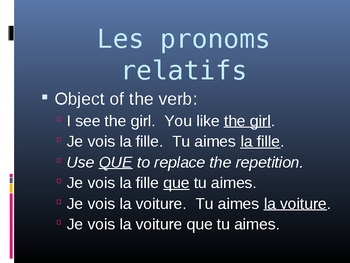 PPT - Pronomes relativos PowerPoint Presentation, free download - ID:4012681