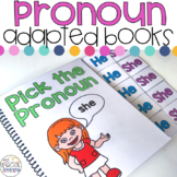 Pronoun Adapted Books for Special Education
