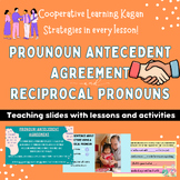 Pronoun Antecedent Agreement & Reciprocal Pronouns Teachin