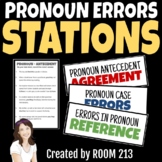 Pronoun Errors Learning Stations