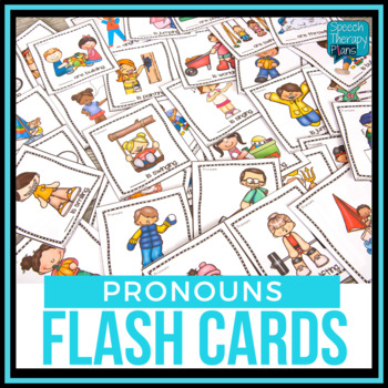 Preview of Pronoun Flash Cards