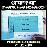 Pronoun Interactive Notebook | Adjectives Interactive Notebook