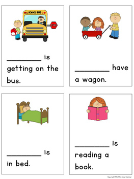 Personal Pronoun Activities: Identifying Pronouns He, She & They {Ideal