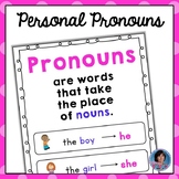 Personal Pronoun Activities: Identifying Pronouns He, She 