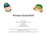 Pronoun Scout Sort FREE
