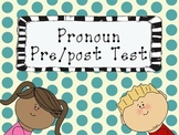 Speech therapy: Pronoun Screener or RTI Pre/post test
