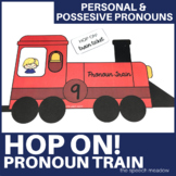 Pronoun Train Activity - He, She, They, His, Her, Their
