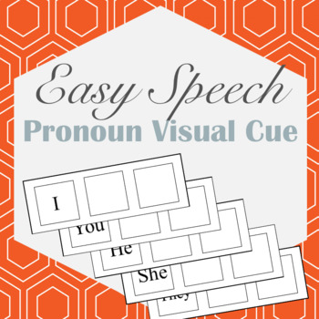 Preview of FREE Pronoun Visual Cue