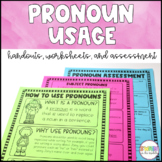 Pronoun Worksheets (Subject, Object, and Possessive)
