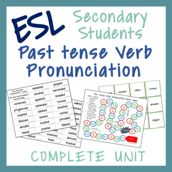 Preview of Pronouncing Past Tense Verbs