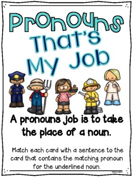 Preview of Pronouns Activity