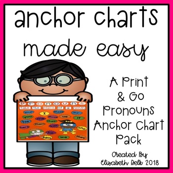 Pronoun Anchor Chart