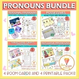 Pronouns | BOOM Cards | Bundle | Personal | Subject | Obje