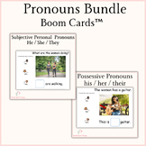 Pronouns Bundle  - Boom Cards™