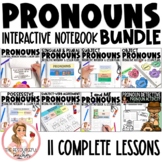 Pronouns Bundle | Interactive Notebooks, Lesson Plans, and
