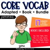 Pronouns Core Vocabulary Adapted Book Bundle [Level 1 and 
