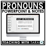 Pronouns | Editable PowerPoint and Scaffolded Notes
