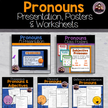 Preview of Pronouns For Upper Elementary