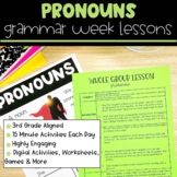 Pronouns | Full Week Lesson Plans for Third Grade