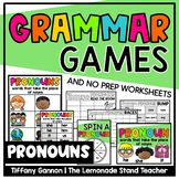 Pronouns Games, Worksheets, and Anchor Charts | Grammar Games