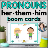 Pronouns HER THEM HIM | Boom Cards™