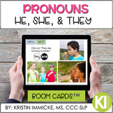 Pronouns: He, She, They BOOM CARD™ Deck - Distance Learning
