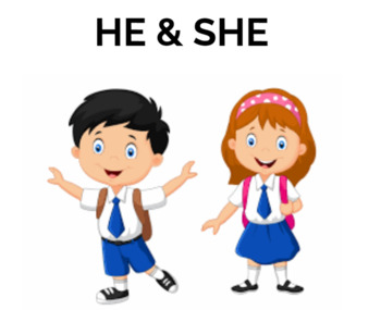 Preview of Pronouns (He/she)