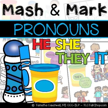 Preview of Pronouns: Mash & Mark