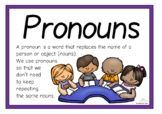 Pronouns Picture Cards Set | Literacy Centers