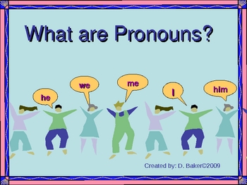 pronouns presentation powerpoint