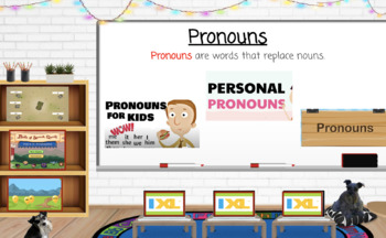 Preview of Pronouns Room