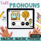 Pronouns Speech Therapy | Subjective Objective Possessive 