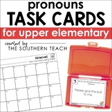 Pronouns Task Cards Grammar Activity - Print and Digital