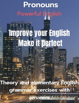 Preview of Pronouns. Theory and elementary grammar exercises with answers