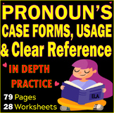 Pronouns Usage | Pronouns Cases | Pronoun References | ELA