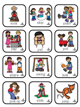 Verb Tenses. Flip Books for Speech Therapy Activities — Speech Therapy at  Home — SLP