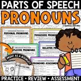 Pronouns Worksheets Grammar Activities Parts of Speech Pra