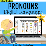 Pronouns and Reflexive Pronouns Digital Language Activitie