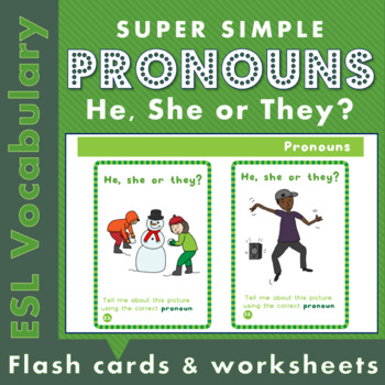 Preview of Pronouns - he, she and they